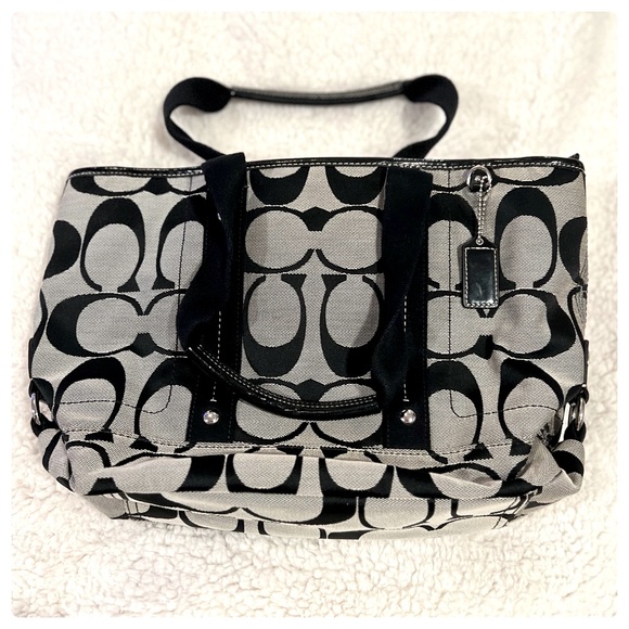 Coach Handbags - Coach Canvas Shoulder Bag Preloved
